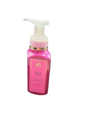 Bath & Body Works Rose and Amber Gentle Foaming Hand Soap 8.75 oz Petals Vanilla